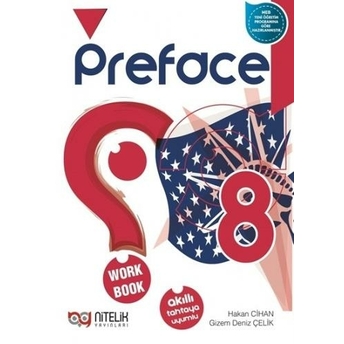 Nitelik Yayınları 8. Sınıf Ingilizce Preface Workbook Komisyon