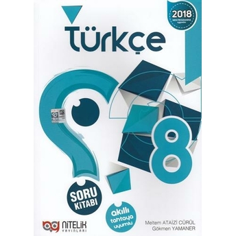 Nitelik Yayınları 8. Sınıf Türkçe Soru Kitabı Komisyon