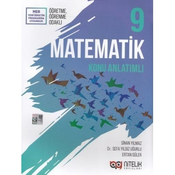 Nitelik Yayınları 9. Sınıf Matematik Konu Anlatımlı Komisyon