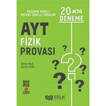 Nitelik Yayınları Ayt Fizik Provası 20X14 Deneme Ekrem Pala