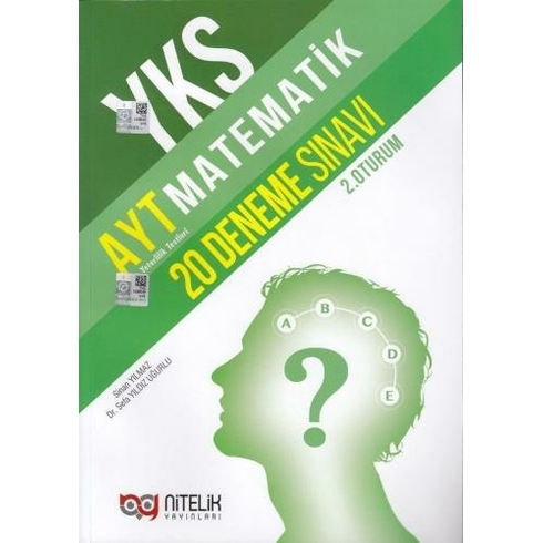 Nitelik Yayınları Ayt Matematik 20'Li Deneme