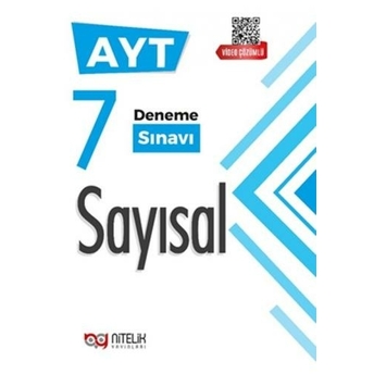 Nitelik Yayınları Ayt Sayısal 7 Deneme Sınavı Komisyon