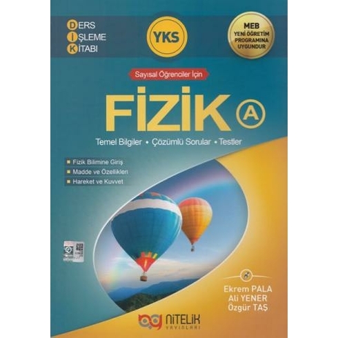 Nitelik Yayınları Tyt - Ayt Fizik A Ders Işleme Kitabı