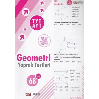 Nitelik Yayınları Tyt - Ayt Geometri Yaprak Test