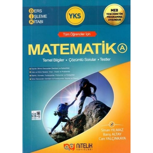 Nitelik Yayınları Tyt - Ayt Matematik A Ders Işleme Kitabı