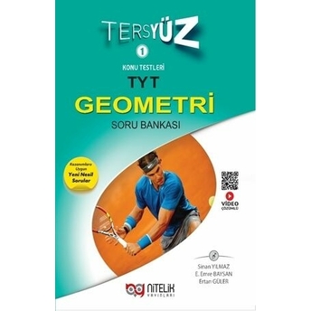 Nitelik Yayınları Tyt Geometri Tersyüz Soru Kitabı Sinan Yılmaz