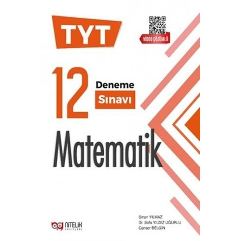 Nitelik Yayınları Tyt Matematik 12 Deneme Sınavı Komisyon