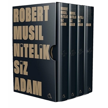 Niteliksiz Adam (4 Kitap Takım) Robert Musil