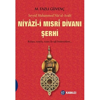 Niyazi-I Mısri Divanı Şerhi Seyyid Muhammed Nur'ul-Arabi