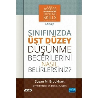 Nobel Akademik Yayıncılık Sınıfınızda Üst Düzey Düşünme Becerilerini Nasıl Belirlersiniz ?