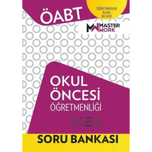 Nobel Öabt Okul Öncesi Öğretmenliği Soru Bankası