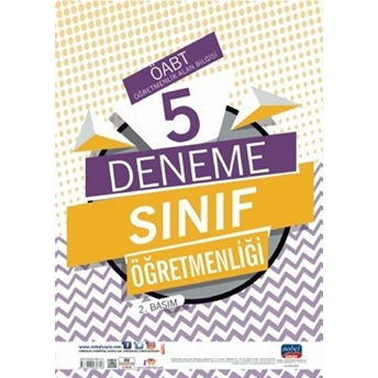 Nobel Öabt Sınıf Öğretmenliği - 5 Deneme (Iadesiz)