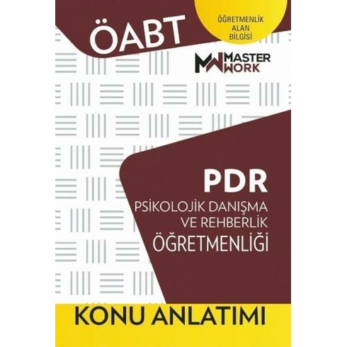 Nobel Pdr Psikolojik Danışma Ve Rehberlik Konu Anlatımı