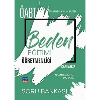 Nobel Sınav Yayınları 2021 Öabt Beden Eğitimi - Öğretmenlik Alan Bilgisi - Soru Bankası