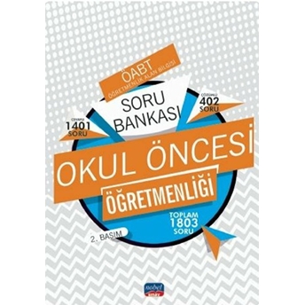 Nobel Yayınevi Okul Öncesi Öabt 2020 Soru Bankası