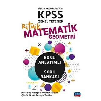 Nobel Yayınevi Ritmik Matematik Geometri Konu Anlatımlı Soru Bankası