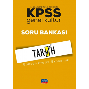 Nobel Yayınevi Tarih Soru Bankası Kpss