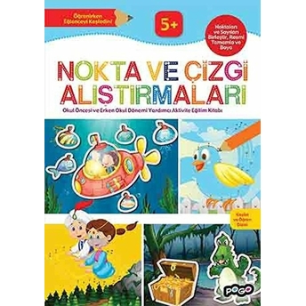 Nokta Ve Çizgi Alıştırmaları Keşfet Ve Öğren Dizisi