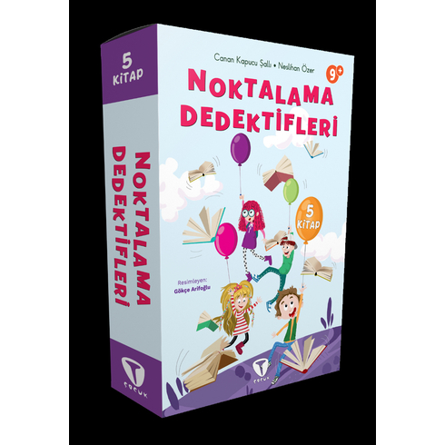 Noktalama Dedektifleri - 5 Kitaplık Set Canan Kapucu Şallı