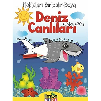 Noktaları Birleştir Boya Deniz Canlıları Kolektıf