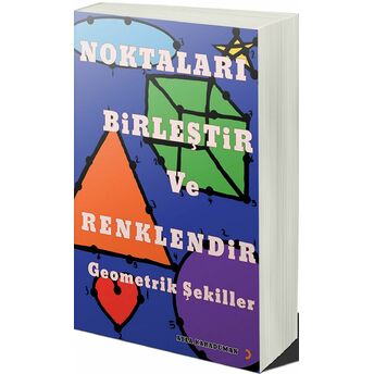 Noktaları Birleştir Ve Renklendir Geometrik Şekiller Ayla Karaduman