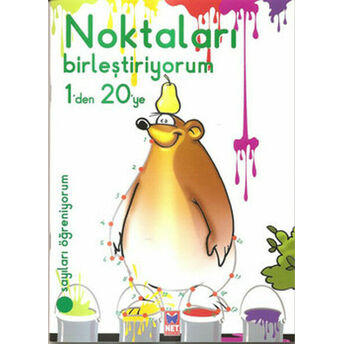 Noktaları Birleştiriyorum 1'Den 20'Ye Kadar (5-6 Yaş) Kolektif