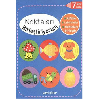 Noktaları Birleştiriyorum - Mavi Kitap 7 Yaş Kolektif