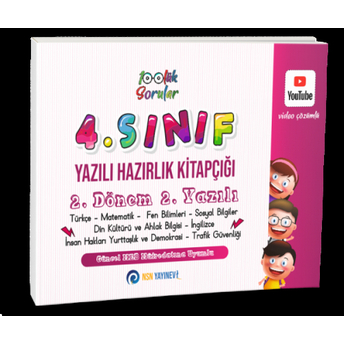 Nsn Yayınları 4. Sınıf Yazılı Hazırlık Kitapçığı 2. Dönem 2. Yazılı Komisyon