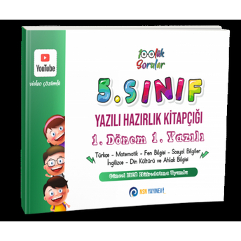 Nsn Yayınları 5. Sınıf Yazılı Hazırlık Kitapçığı 1. Dönem 1. Yazılı Komisyon