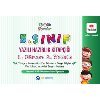 Nsn Yayınları 5. Sınıf Yazılı Hazırlık Kitapçığı 1. Dönem 2. Yazılı Komisyon