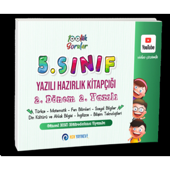 Nsn Yayınları 5. Sınıf Yazılı Hazırlık Kitapçığı 2. Dönem 2. Yazılı Komisyon