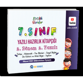 Nsn Yayınları 7. Sınıf Yazılı Hazırlık Kitapçığı 2. Dönem 2. Yazılı Komisyon