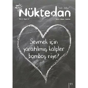 Nüktedan Dergisi Sayı: 11 Mayıs - Haziran 2019