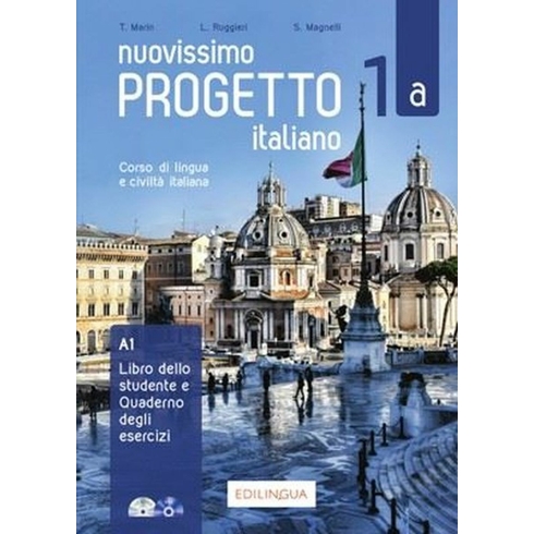 Nuovissimo Progetto Italiano 1A (Libro + Quaderno + Esercizi Interattivi + Dvd + Cd)