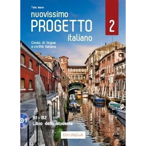 Nuovissimo Progetto Italiano 2 Libro Dello Studente +Dvd - Telis Marin