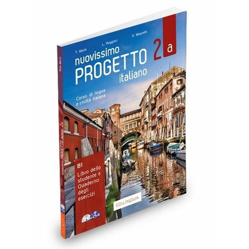 Nuovissimo Progetto Italiano 2A (Libro+Quaderno+Esercizi Interattivi+Dvd+Cd) - Telis Marin