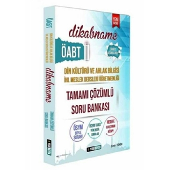 Öabt Din Kültürü Öğretmenliği Dikabname Soru Bankası Çözümlü; Ihl Meslek Liseleri Öğretmenliği Emir Tekin