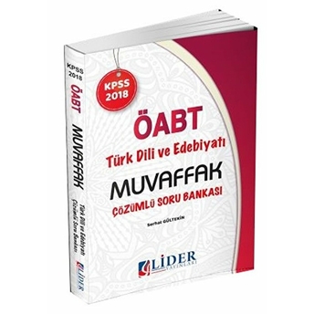 Öabt Türk Dili Ve Edebiyatı Muvaffak Çözümlü Soru Bankası Serhat Gültekin