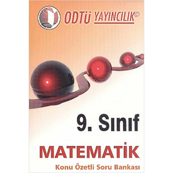 Odtü 9. Sınıf Matematik Konu Özetli Soru Bankası Kolektif