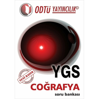 Odtü Ygs Coğrafya Soru Bankası Kolektif