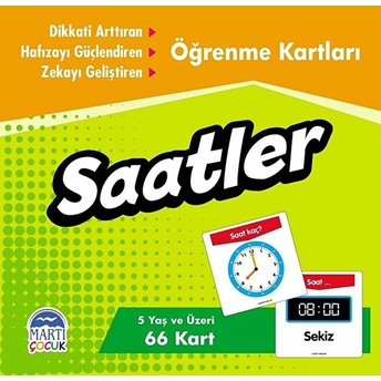 Öğrenme Kartları - Saatler 66 Kolektif