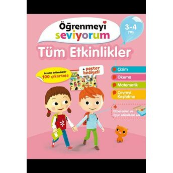 Öğrenmeyi Seviyorum - Tüm Etkinlikler 3-4 Yaş Kolektif