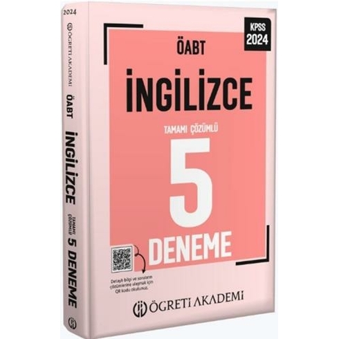 Öğreti 2023 Kpss Öabt Ingilizce 5 Deneme