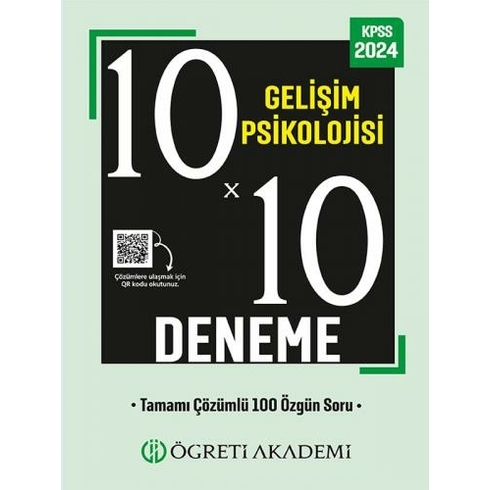 Öğreti Akademi 10X10 Gelişim Psikolojisi Deneme