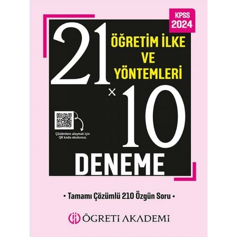 Öğreti Akademi Kpss Eğitim Bilimleri 21X10 Öğretim Ilke Ve Yöntem