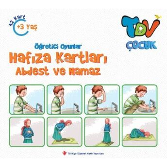 Öğretici Oyunlar Hafıza Kartları - Abdest Ve Namaz 42 Kart Kolektif