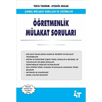 Öğretmenlik Mülakat Soruları Ayşegül Arslan