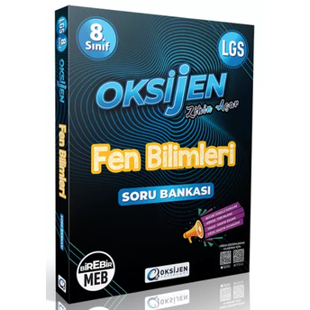 Oksijen Yayınları 8. Sınıf Lgs Fen Bilimleri Oksijen Soru Bankası Komisyon