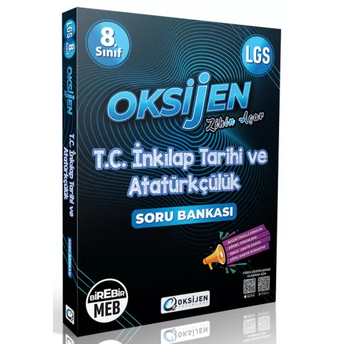 Oksijen Yayınları 8. Sınıf Lgs Tc Inkılap Tarihi Ve Atatürkçülük Oksijen Soru Bankası Komisyon