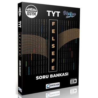 Oksijen Yayınları Tyt Felsefe Soru Bankası Video Çözümlü Komisyon